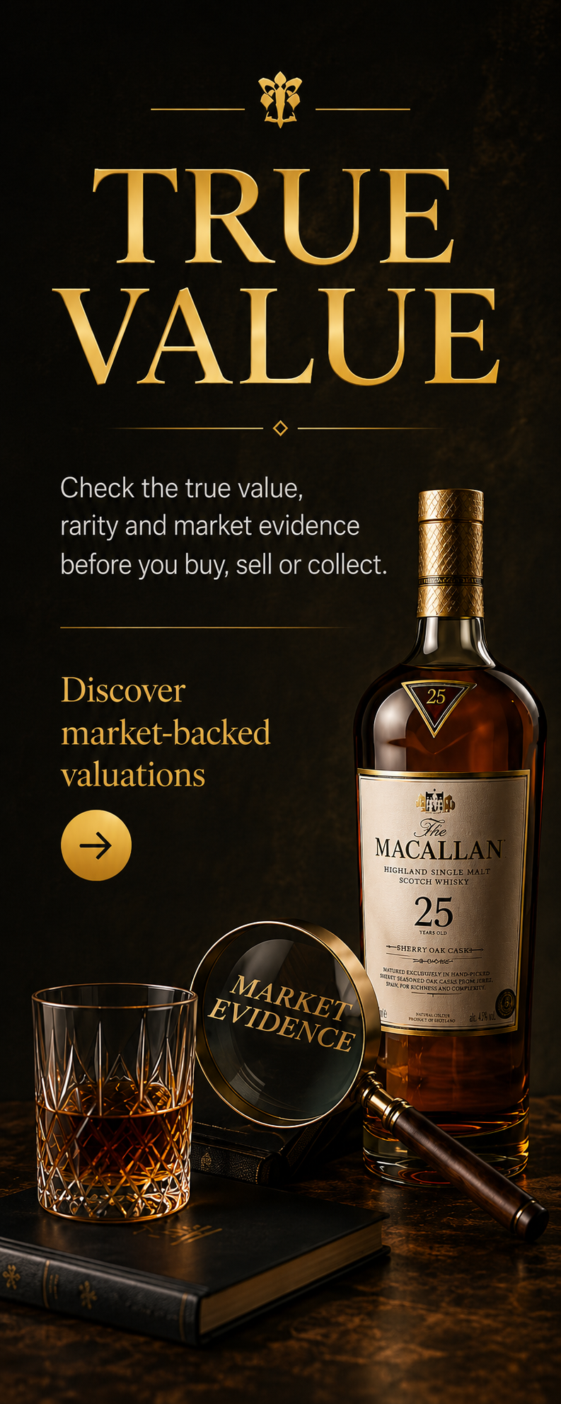 TRUE VALUE — discover market-backed valuations